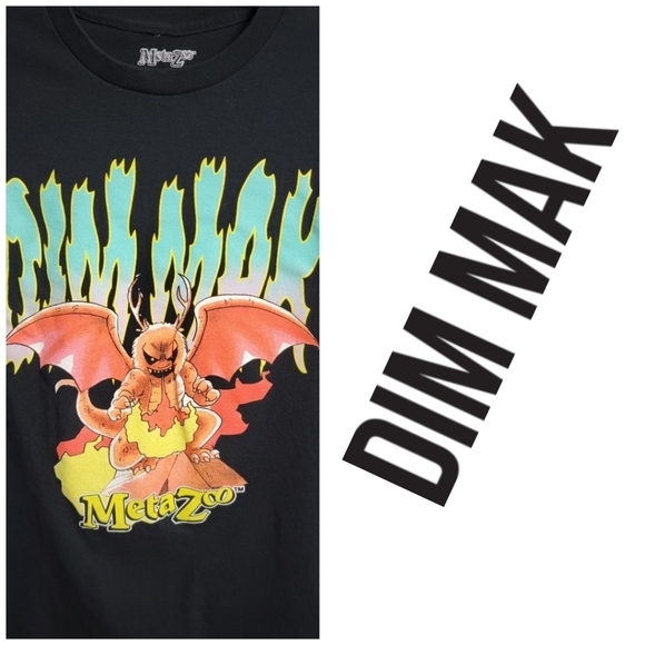Metazoo Dim Mak Black Piasa Bird Graphic T-Shirt Men's XL‎ - Picture 3 of 7